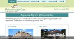 Desktop Screenshot of peterboroughcare.com